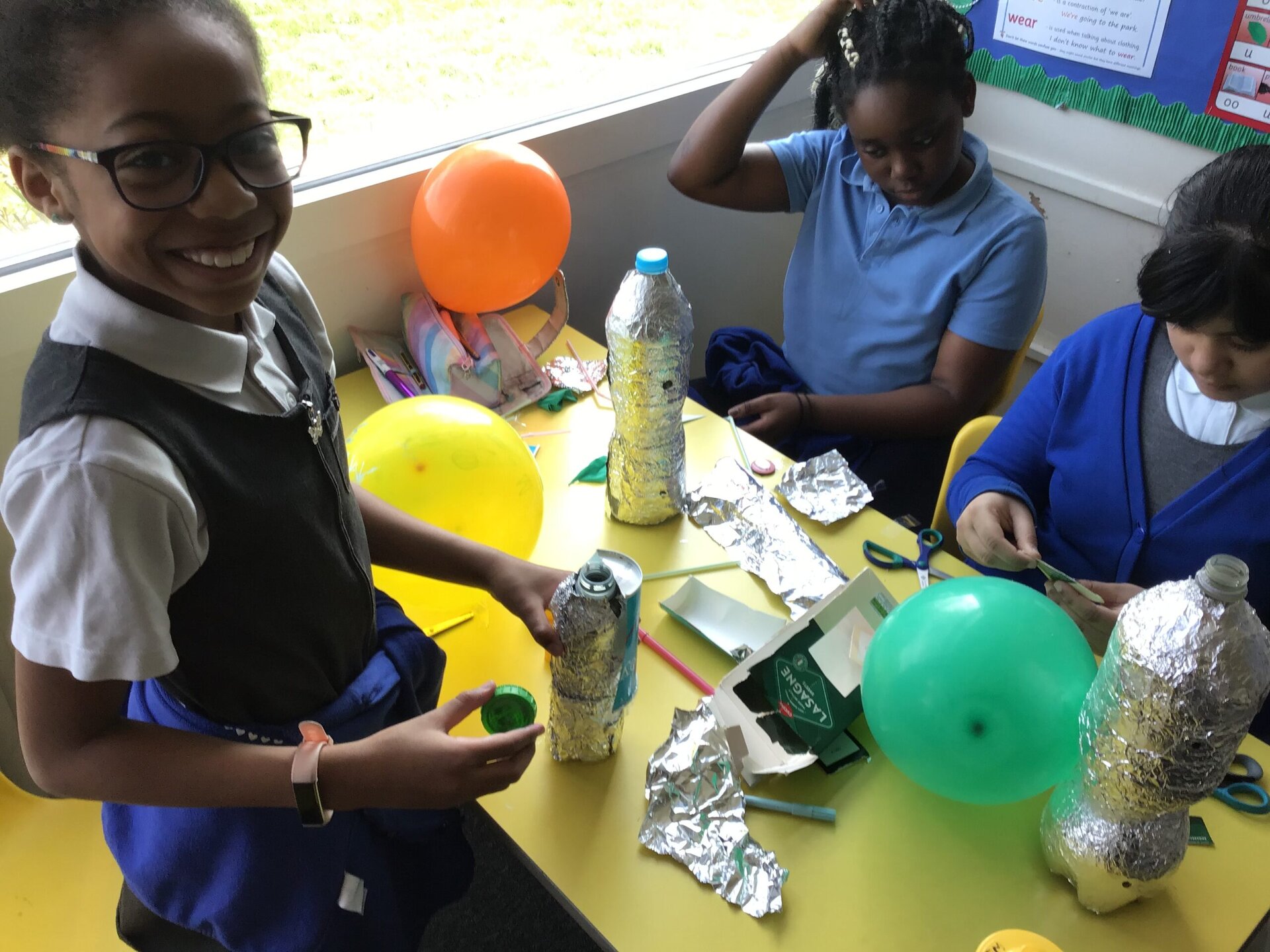 Lunar Fun in Year 5 for Science Week