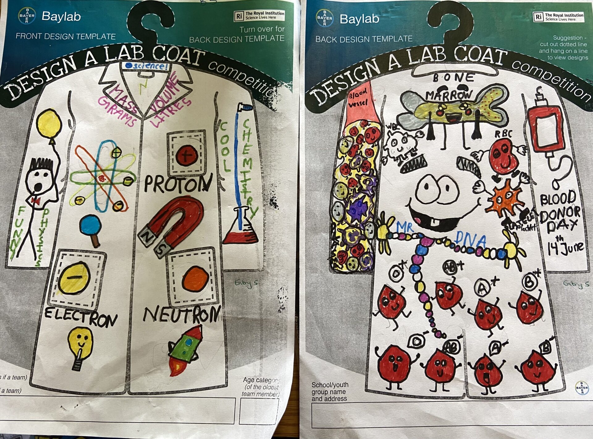 Lab Coat Competition Winners