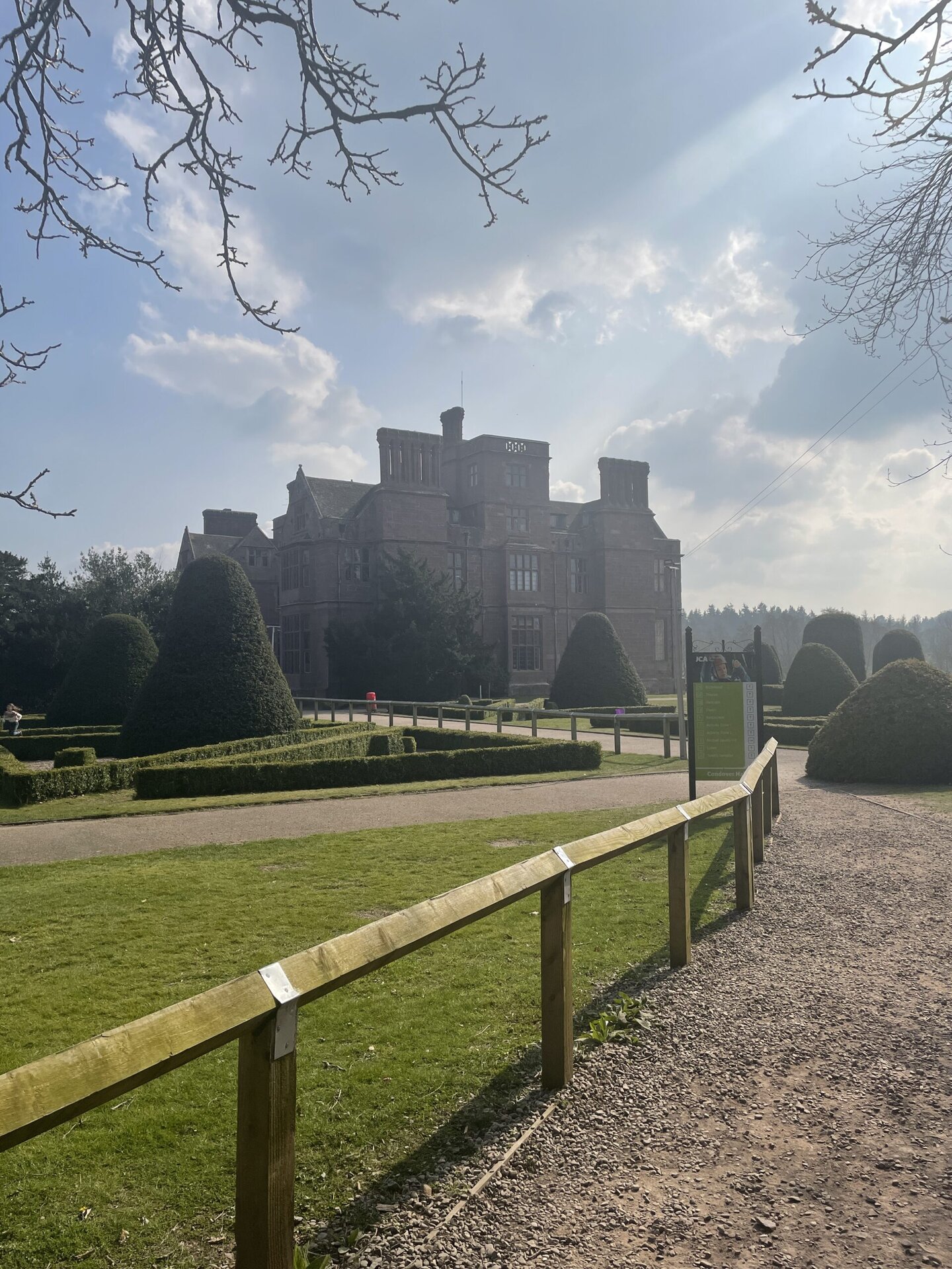 A beautiful sunny morning in Condover