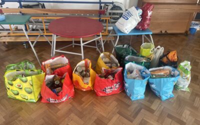 Harvest Festival Foodbank donations